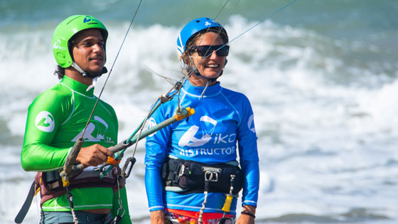 Instruktor kitesurfingu IKO