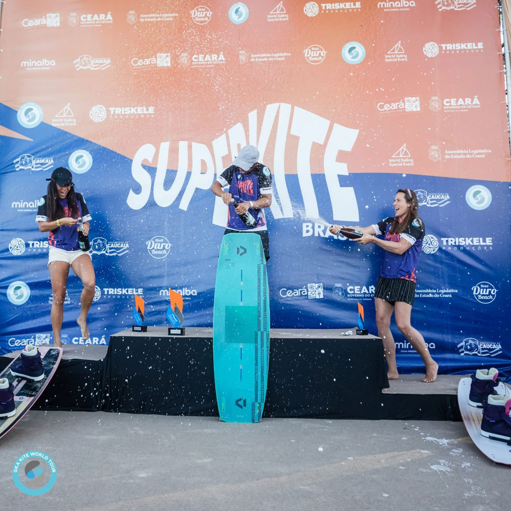 Podium GKA Superkite Brazylia 2021