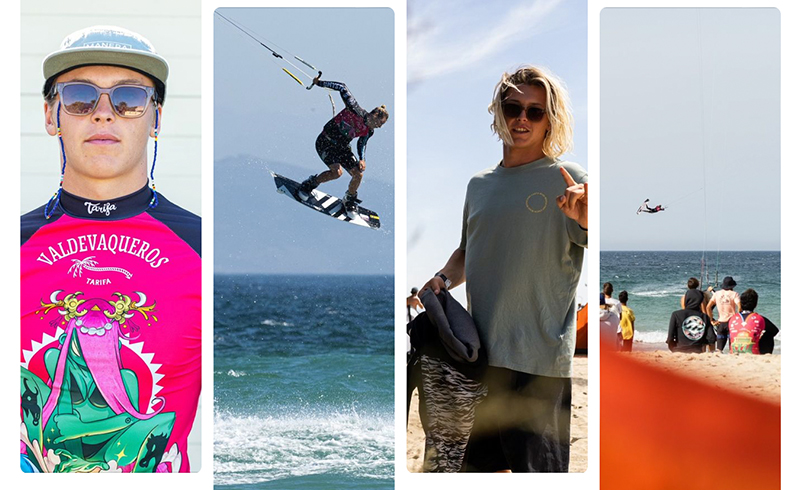 Kuba Kapturski kitesurfing